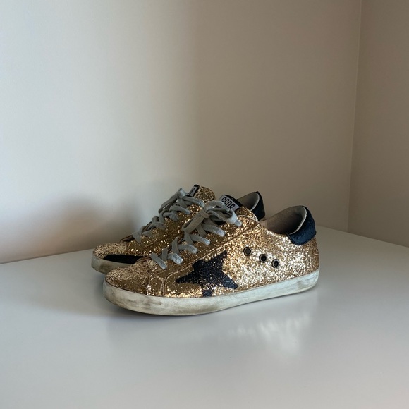 Golden Goose Glitter Superstar Sneakers - Picture 10 of 16